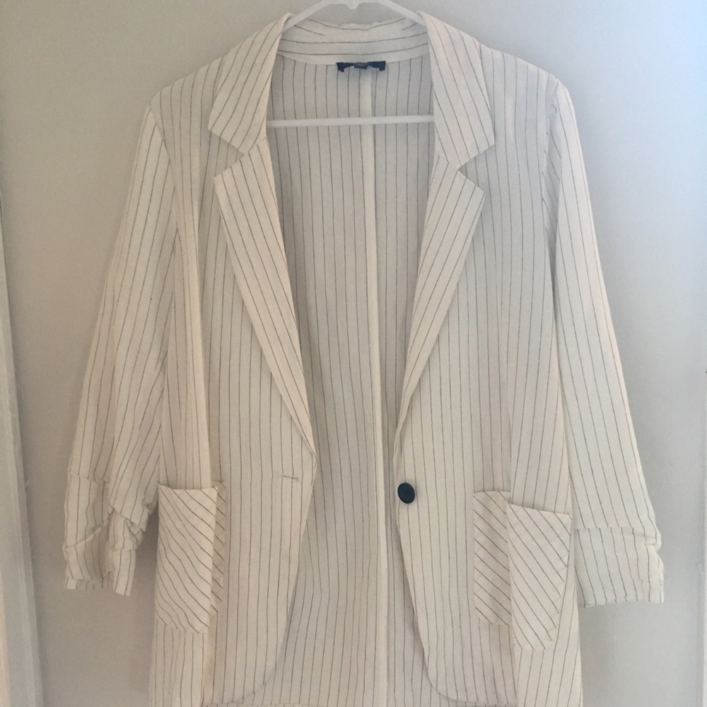 DREW Pinstripe blazer